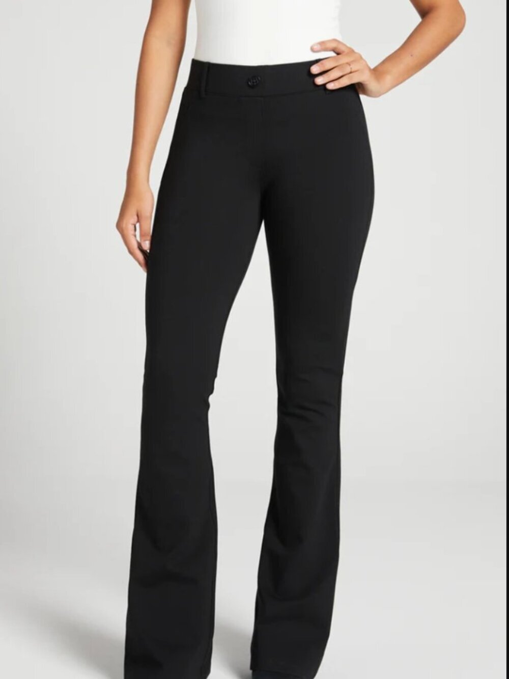 New Betabrand Black Bootcut Classic Dress Pant Yoga Pants XXLarge